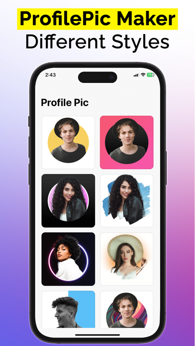 Profile Photo Maker ProfilePic Screenshot