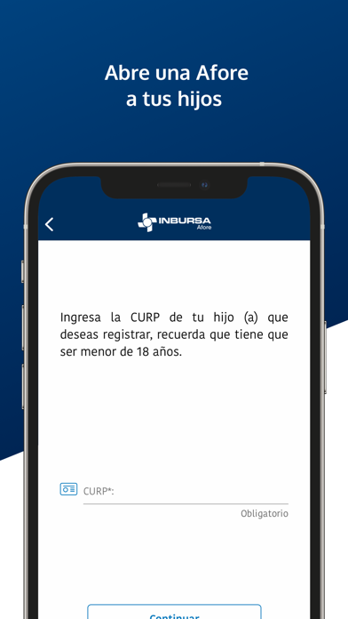 AforeMóvil Inbursa Screenshot