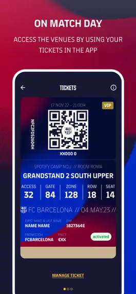 Game screenshot FC Barcelona Tickets hack