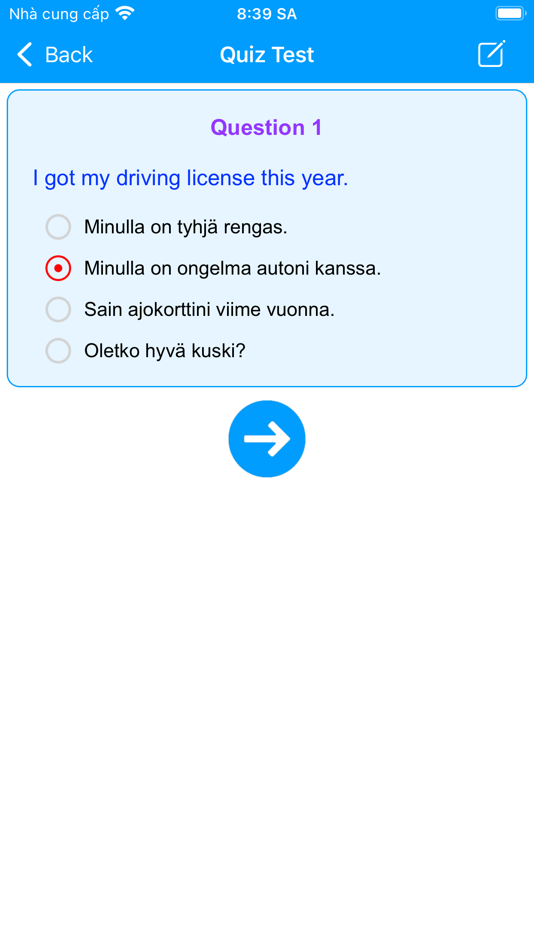 #5. Learn Finnish Daily Offline (iOS) 由: Duc Tang Van