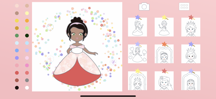 Princess Coloring Kid Toddler