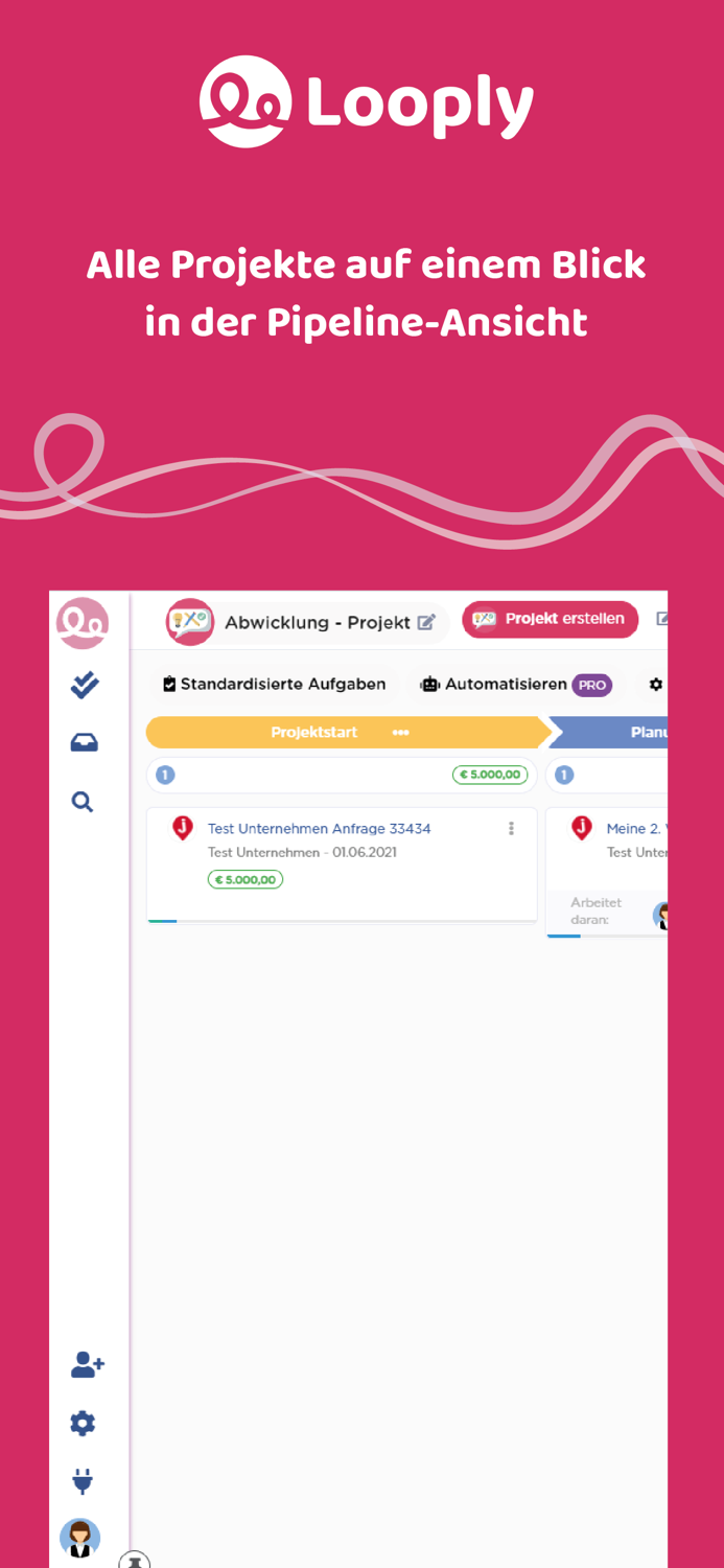 Looply – Projektabwicklung