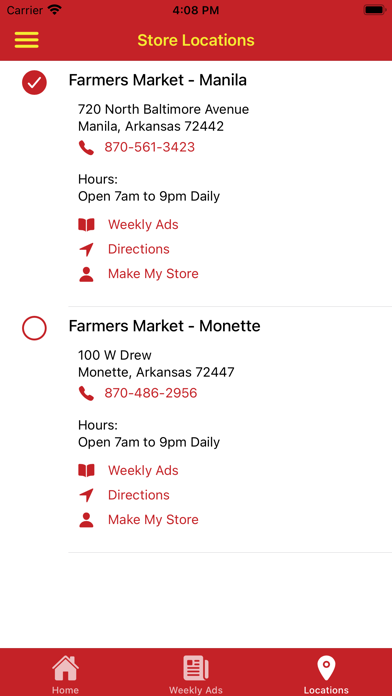Farmers Market AR Screenshot