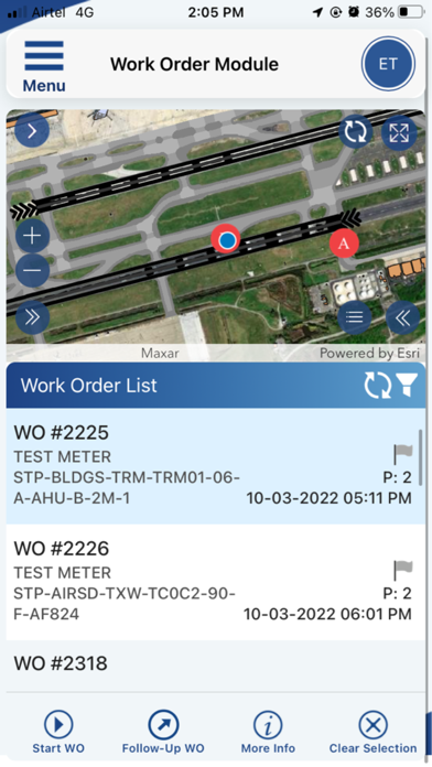 Arora ATLAS Mobile Screenshot