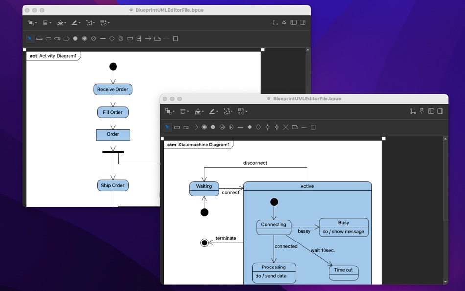 #6. Blueprint UML Editor (macOS) 由: junichi nakamura