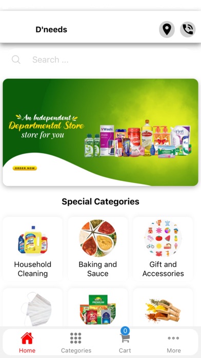 DNeeds Online Store of Assam Screenshot