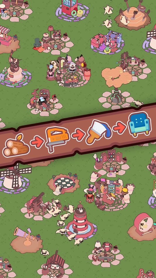 #7. Lumber Owls : Idle Cute Forest (iOS) 由: Mert Can Diker