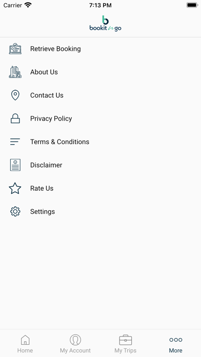 Bookitngo Screenshot