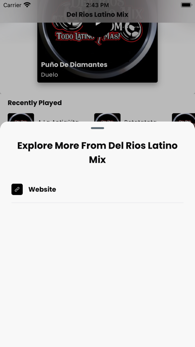 Del Rio's Latino Mix Screenshot
