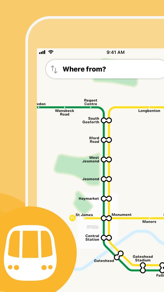 Tyne and Wear Metro Map - 3.0.1 - (iOS)