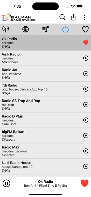 Balkan Radio Stanice on the App Store