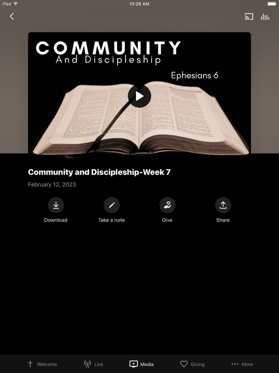 Screenshot #6 pour River of Life Fellowship App