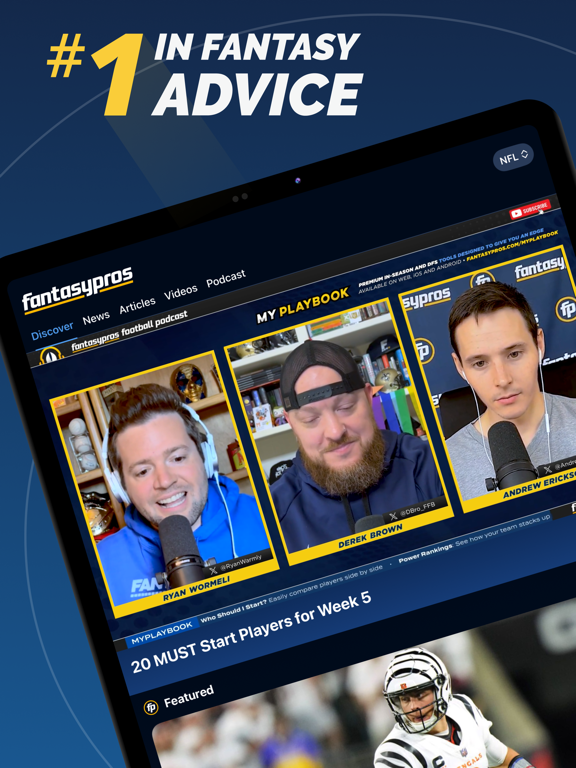 Screenshot #4 pour Fantasy News & Scores