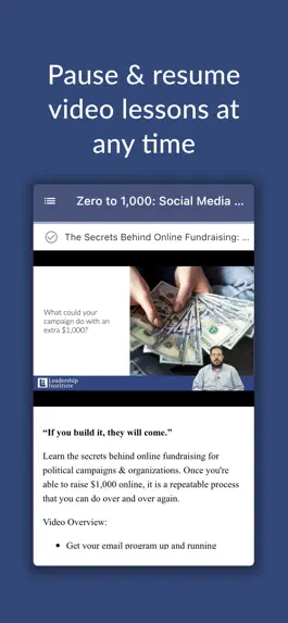 Game screenshot Leadership Institute On Demand hack