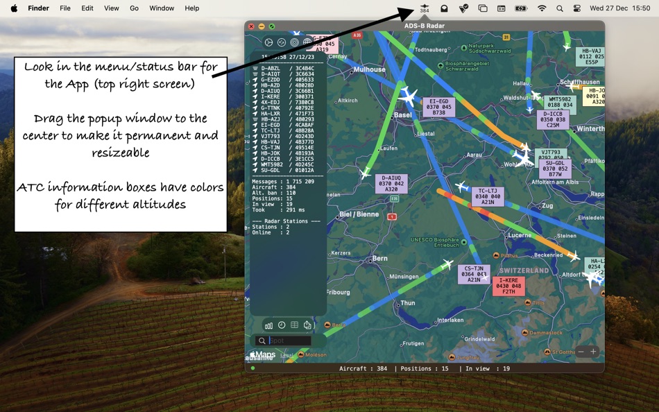 ADS-B Radar - 3.7 - (macOS)