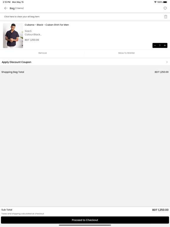 DEFCLO iPad screenshot 4 - Shopping app