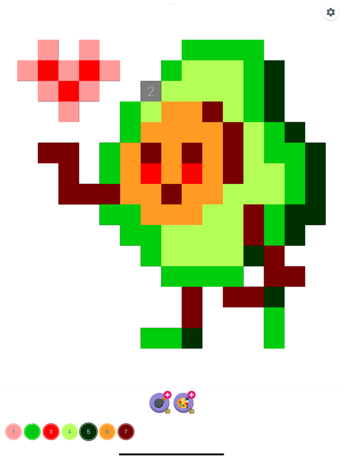 Pixel Coloring Games by Number