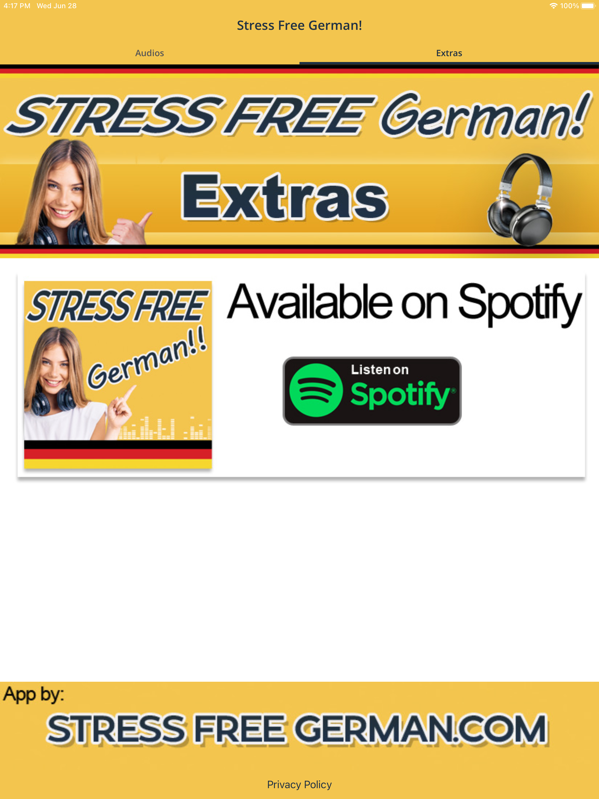 Stress Free German