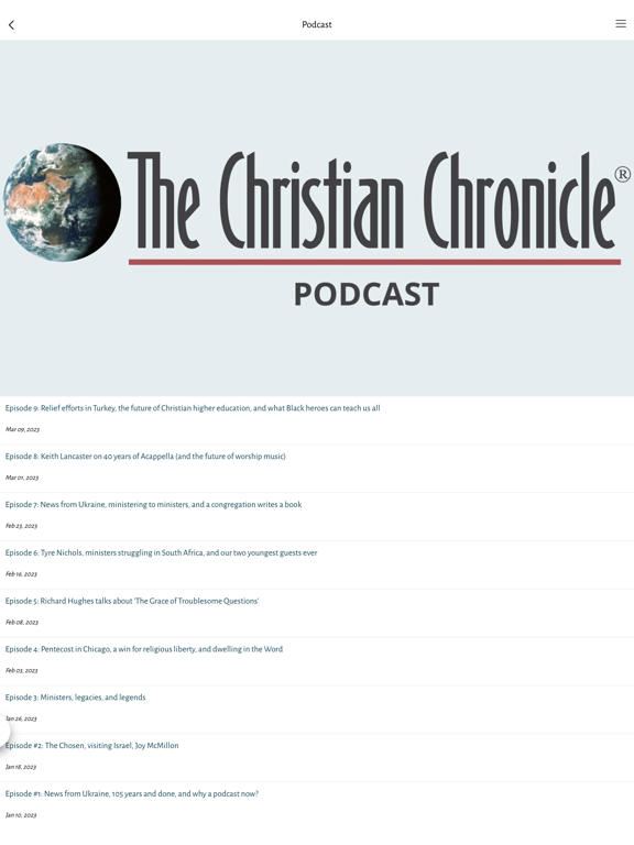 The Christian Chronicle screenshot 3