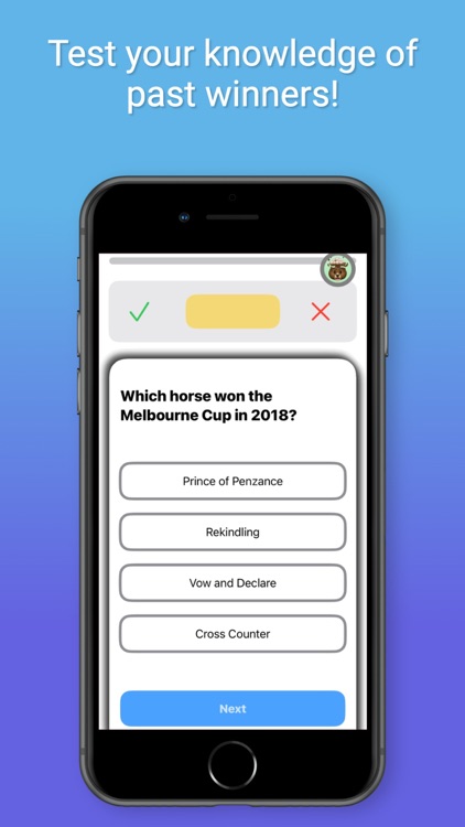 Racing Quiz - Spring Carnival