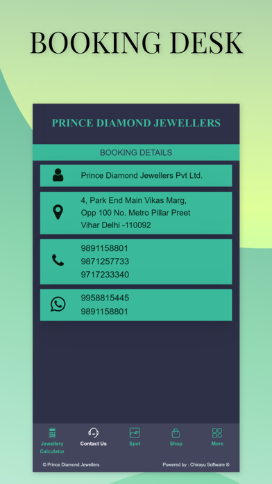 Prince Diamond Jewellers Screenshot