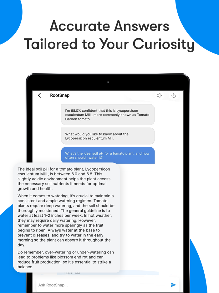 RootSnap Plant Identification