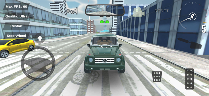 Retro Russian Drift Simulator