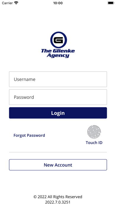 The Glienke Agency Online Screenshot