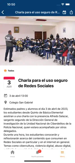 Game screenshot Colegio San Gabriel apk