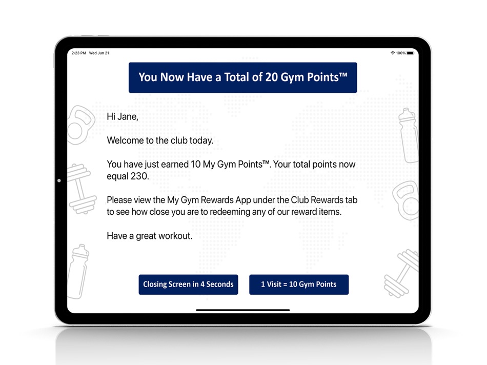 #6. Check In Gym Points (iOS) 由: My Gym Rewards Pty Ltd