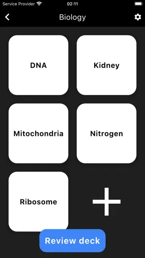 Recall - Efficient Flashcards screenshot 2