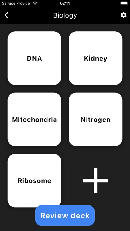 Recall - Efficient Flashcards
