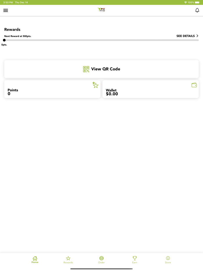 Green Frog Coffee Rewards