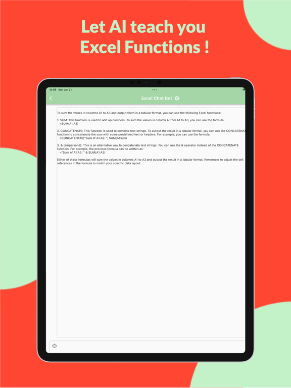 Excel Assist - Study with AI
