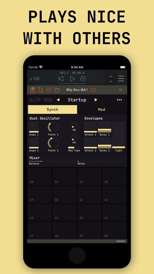 #2. Blip Box — Drum Synth (macOS) 由: Sketch Audio, LLC
