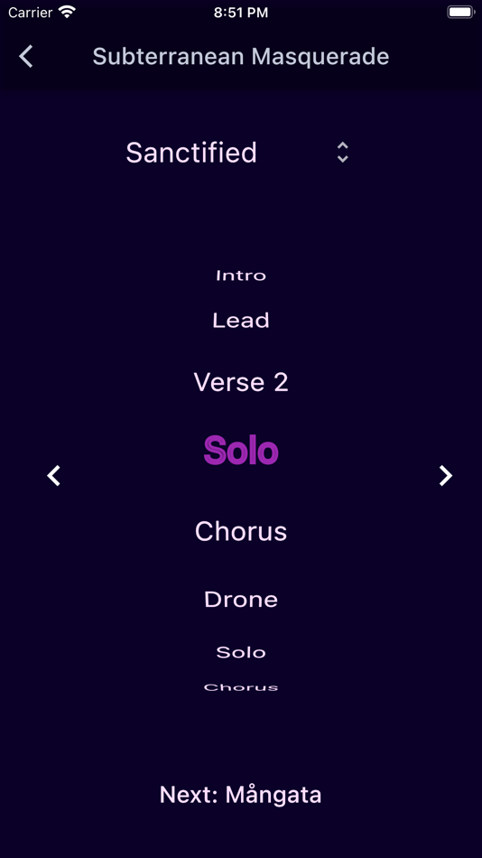 #1. MIDI Set List (iOS) Podle: Shai Yallin