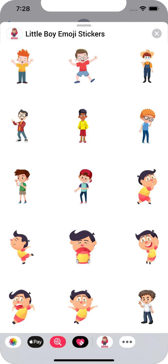 Little Boy Emojis