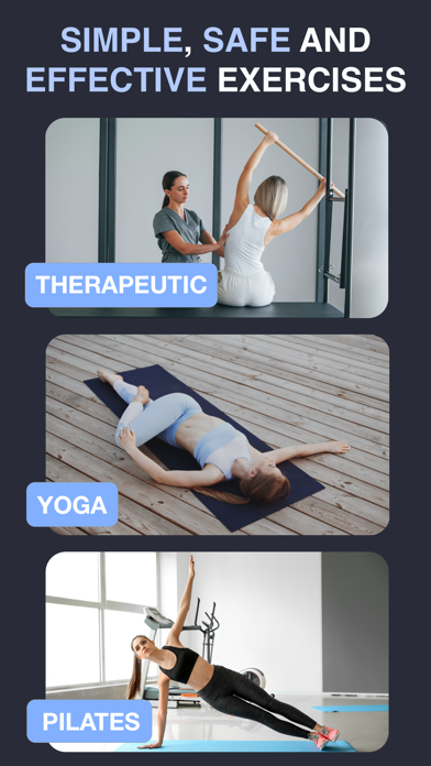 BackEase Posture Home Exercise Screenshot