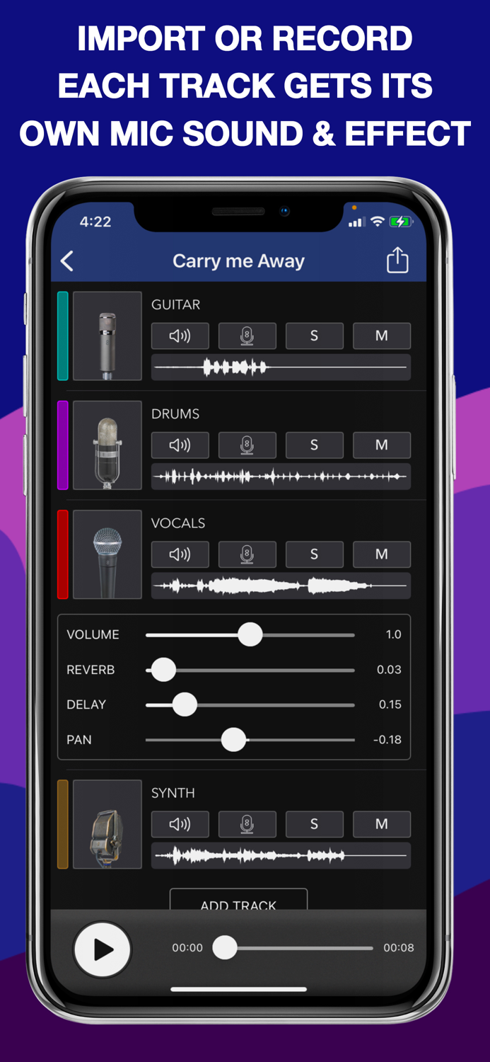 MicSwap MultiTrack Mic Studio
