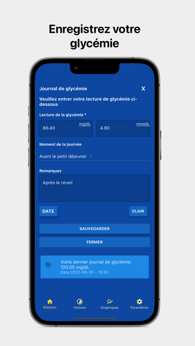 Screenshot #1 pour Calculateur de diabète A1C
