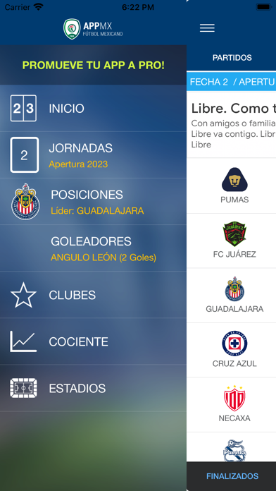 AppMX - Fútbol de Méxicoのおすすめ画像5
