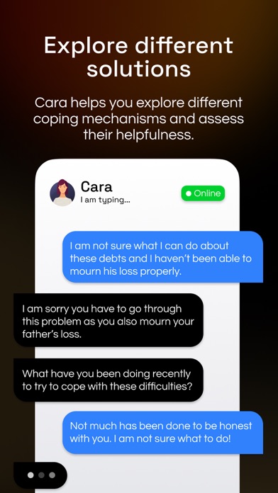 Cara: AI Therapy Screenshot