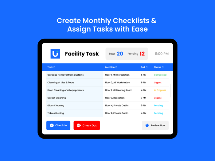 Facility Maintenance App