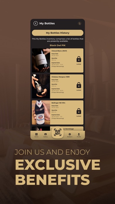 Black Owl Membership Screenshot