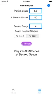 knitting stitch calculator iphone images 4
