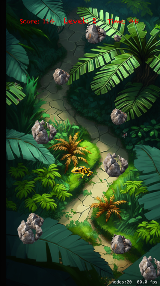 #2. Froggy Feed! (iOS) 由: Junaid Dawud