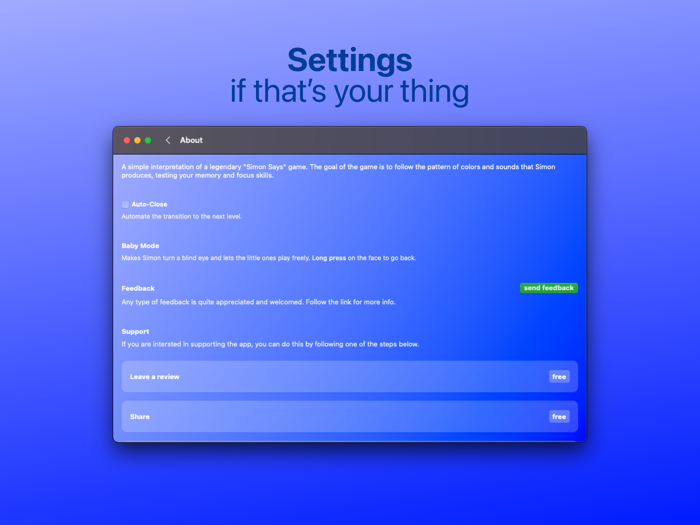 Simon Says a nostalgia puzzle