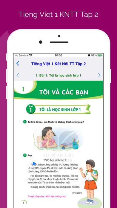 Screenshot #3 pour TiengViet 1 KNTT T2