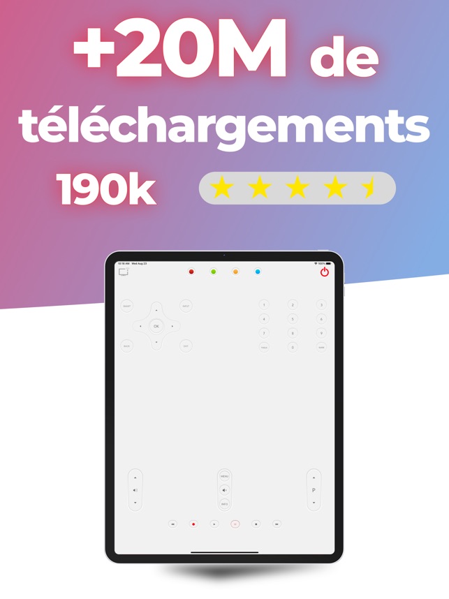 Télécommande universelle tv dans l'App Store