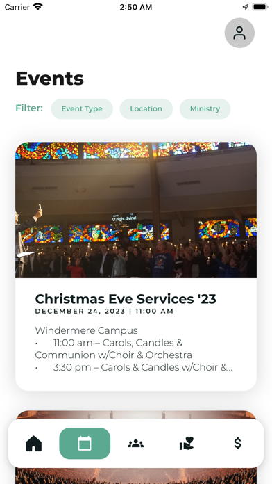 Our Family Church Screenshot